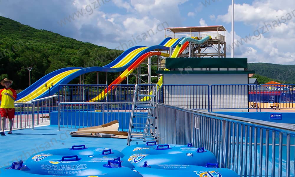 黑龙江哈尔滨格林水世界竞赛滑道、高速