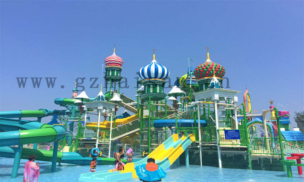 如何进行水上乐园设备的防滑处理？